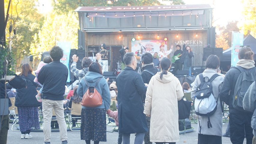 【昨年のイベントの様子】田村市の農産物販売やステージコンテンツで大盛り上がり！